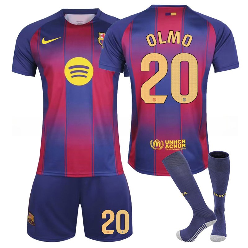 Olmo #20 Drakt 2025/26 FC Barcelona Herre Hjemmesett