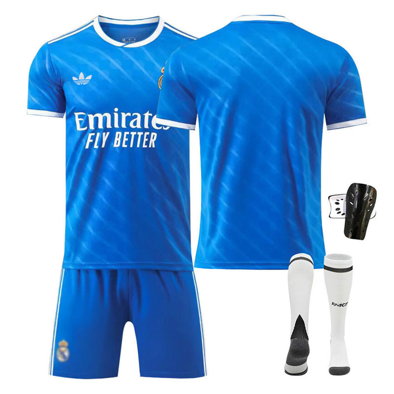 Real Madrid 25-26 tredjedrakt for barn – drakt og shorts