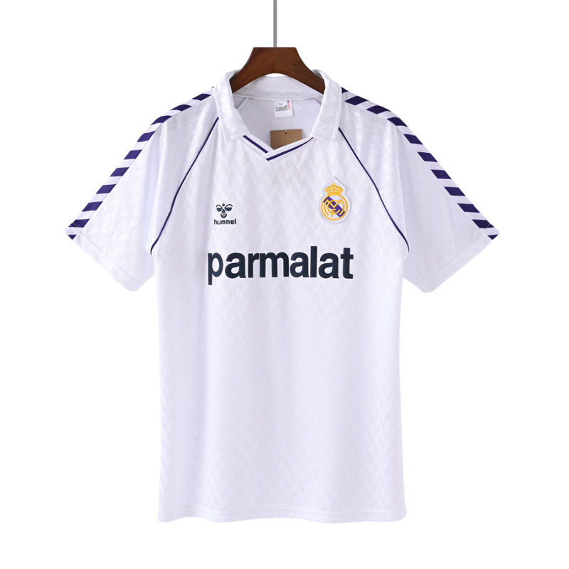 Real Madrid Retro Hjemmedrakt fra 1986–87 – Kortermet Utgave Online Nå