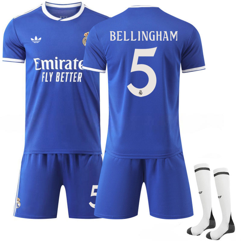 Real Madrid fotballdrakt herre 2025/26 tredjedrakt Bellingham 5