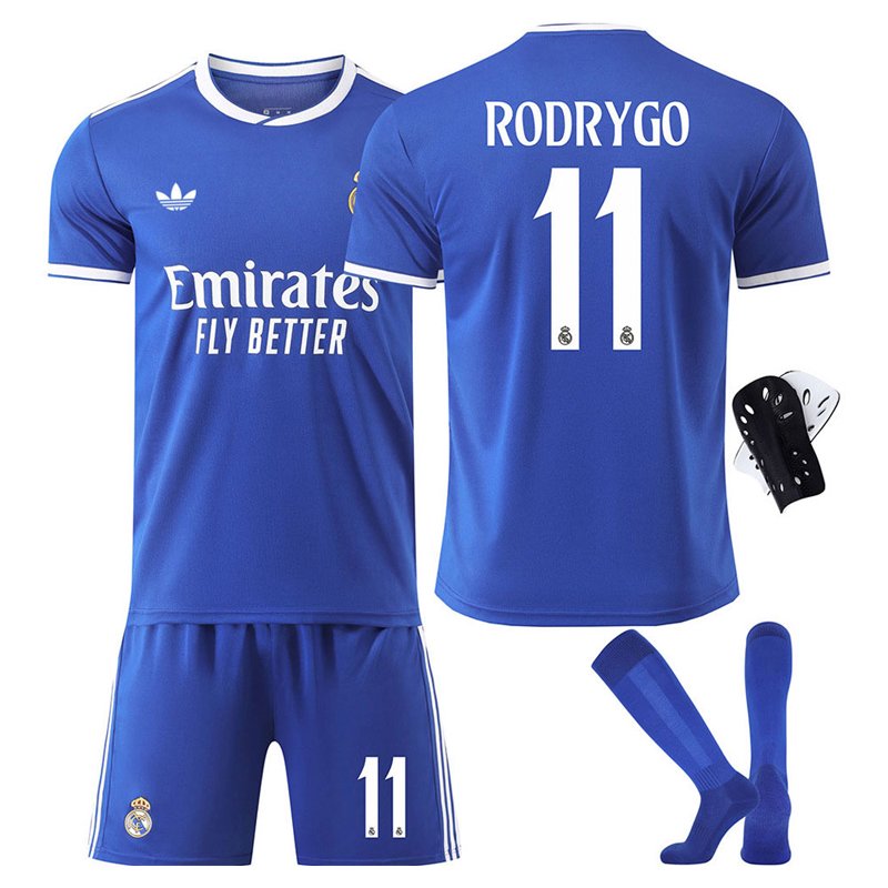 Real Madrid tredjedrakt 2025/26 barn draktsett RODRYGO 11