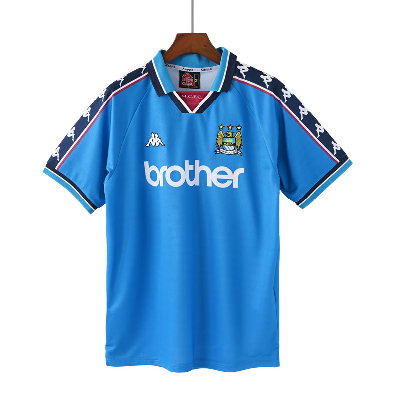 Retro Manchester City drakt 1997/98 hjemmetrøye