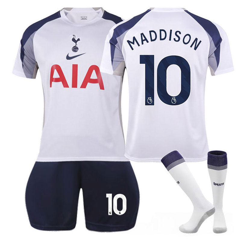 Tottenham Hotspur fotballdrakt kortermet 2025/26 hjemmedrakt for menn Maddison 10 bak