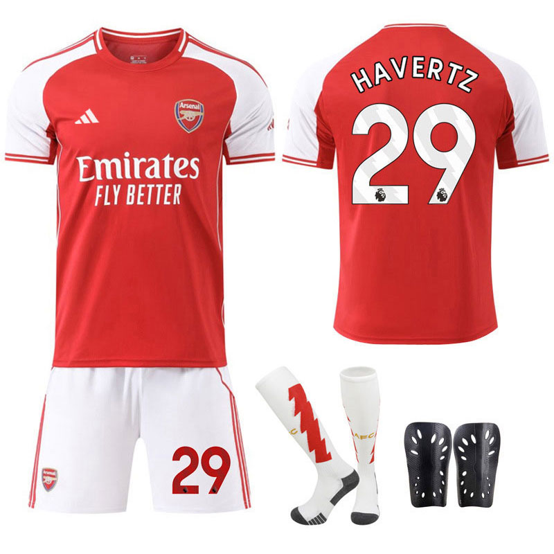 Arsenal 2025/26 Hjemmedrakt for Herre HAVERTZ 29 Trøye + Shorts