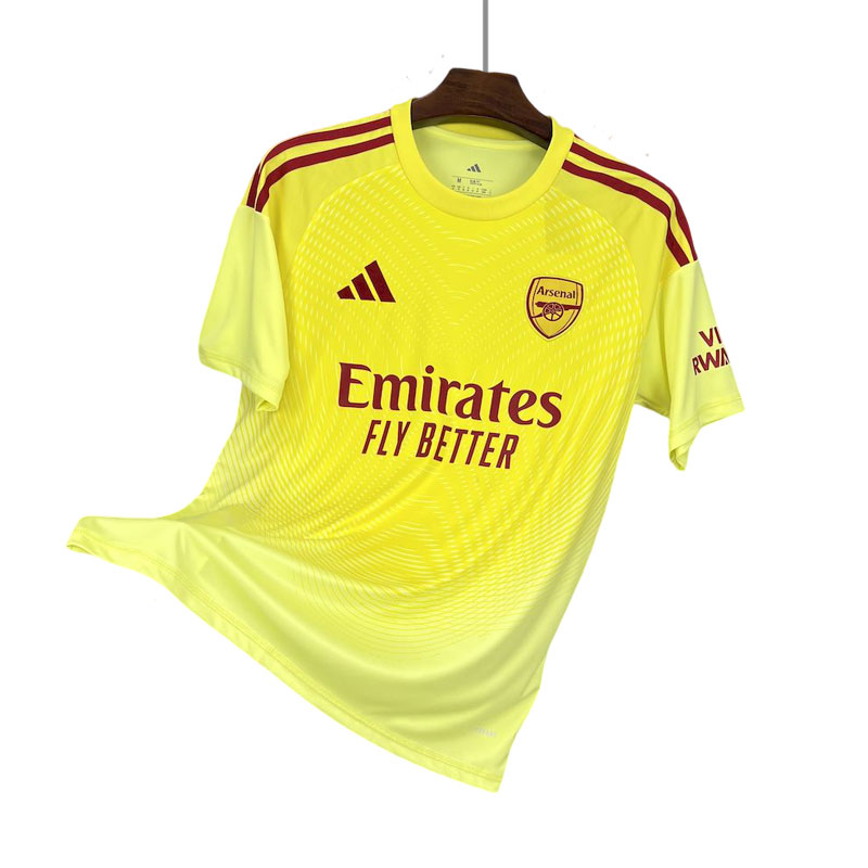 Arsenal 2025/26 Målvaktstrøye Herre Gul Keeperdrakt
