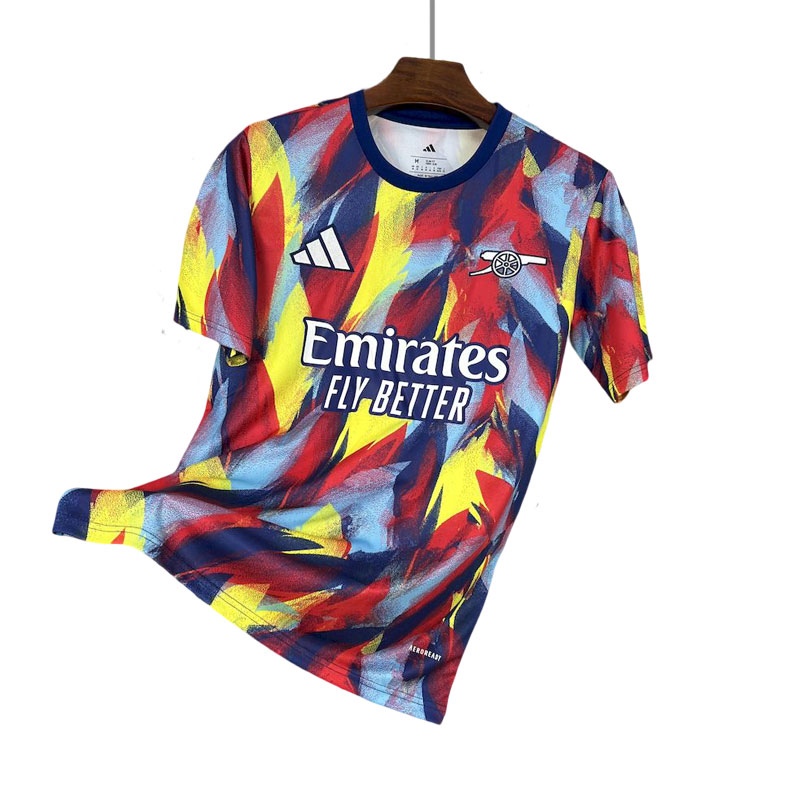 Arsenal Pre-Match Treningstrøye 2025/26 Fargerik Design
