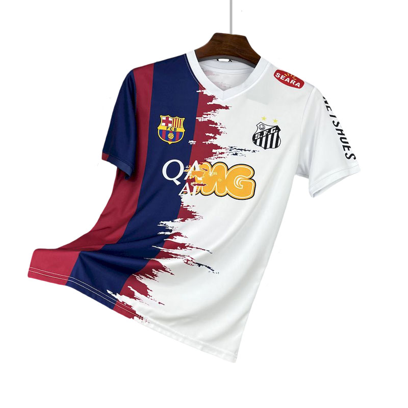 Billige Fotballdrakter Barcelona x Santos 2025/26 Neymar Jr Spesialdrakt
