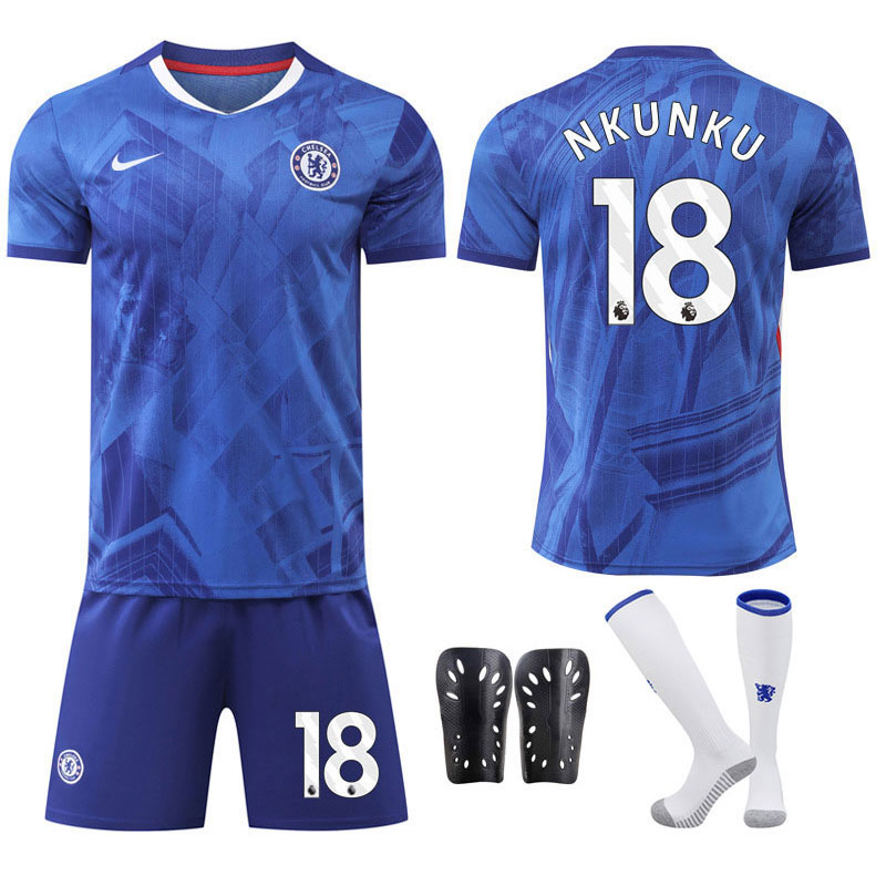 Billige Fotballdrakter Chelsea FC 2025-26 Herre Hjemmedrakt Blå - Nkunku 18