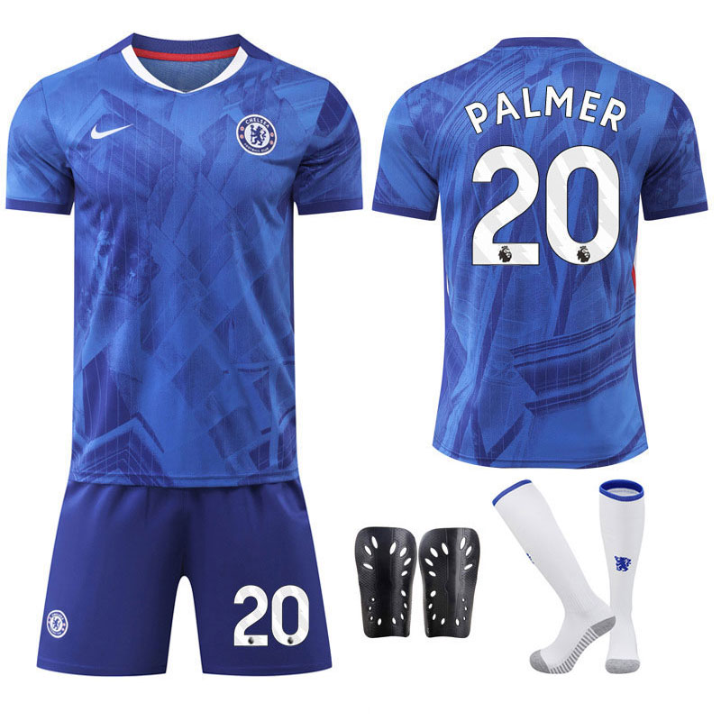 Blå Fotballdrakt 25/26 Chelsea FC Hjemmedrakt for Menn med Palmer 20 på Baksiden