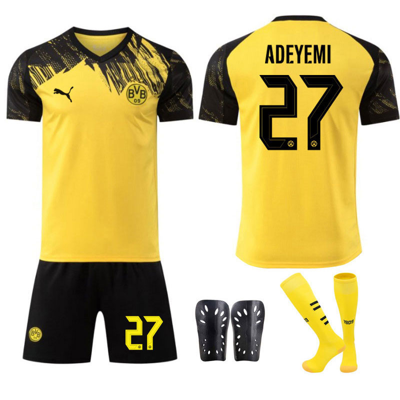 Borussia Dortmund hjemmedrakt 2025/26 herre - Adeyemi 27 trykk på ryggen
