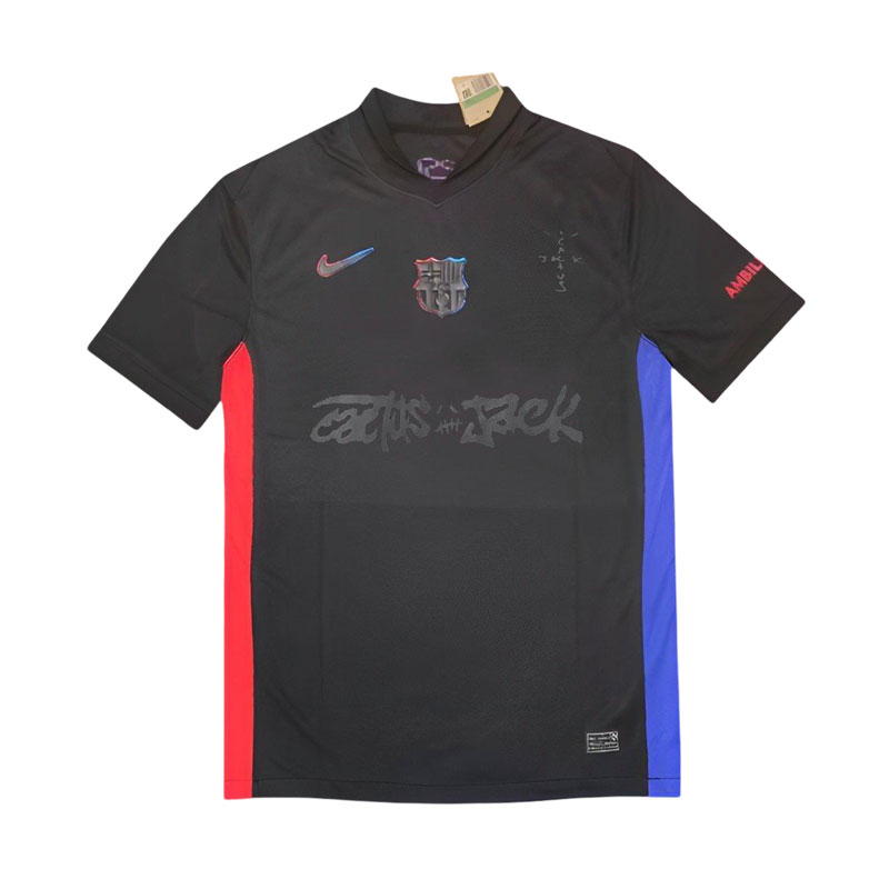 FC Barcelona Herre Bortedrakt 2025 Spesialutgave med Travis Scott