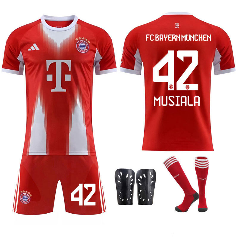 Herre Hjemmedrakt Bayern München 2025/26 med navn og nummer - Musiala 42