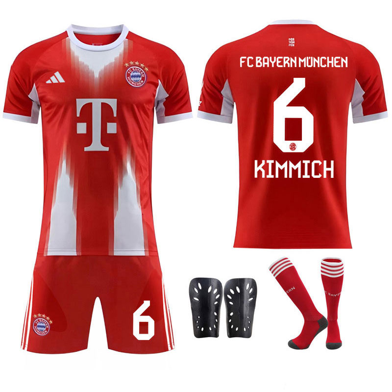 Herre fotballdrakt 2025/26 Bayern München Kimmich 6 hjemmedrakt