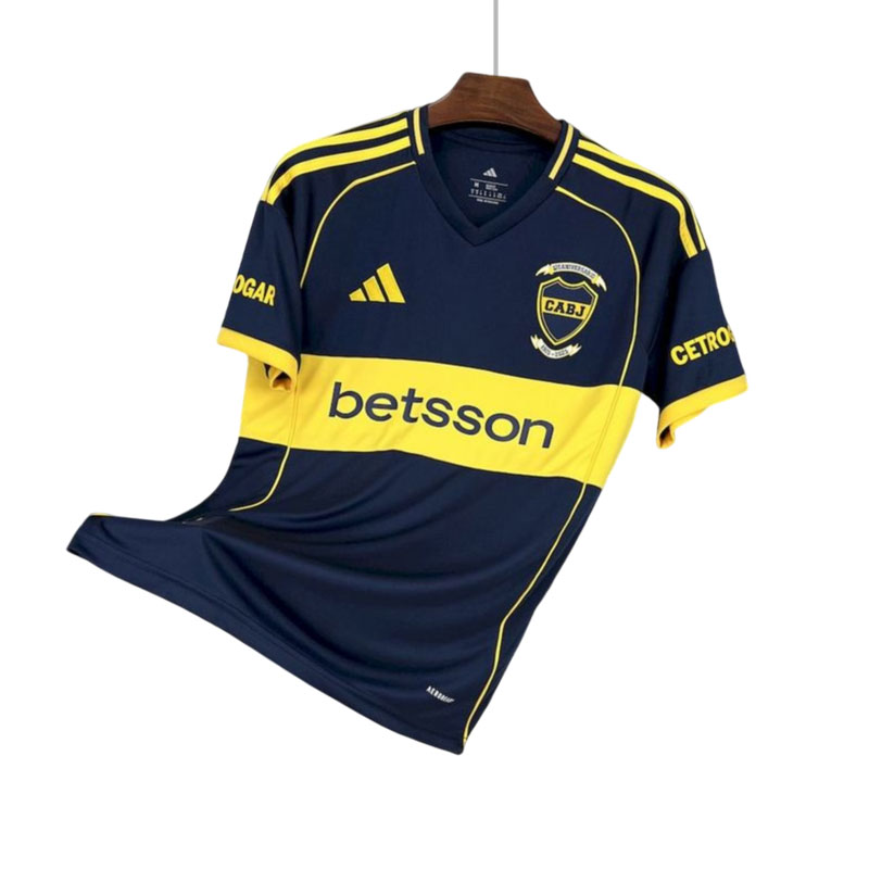 Herre fotballdrakt Boca Juniors 2025/26 hjemmedrakt med kort erm