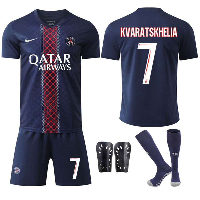 Kvaratskhelia 7 Paris Saint-Germain Hjemmedrakt 2025/26