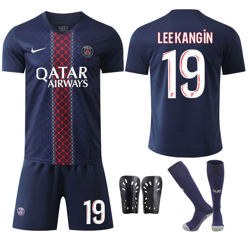 Lee Kang-in 19 PSG Hjemmedrakt 2025/26 Herre Kortermet + Korte bukser