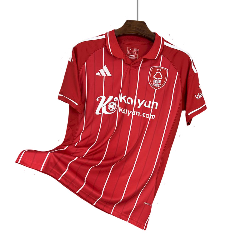 Nottingham Forest Hjemmedrakt Herre 2025-26 Rød Kortermet