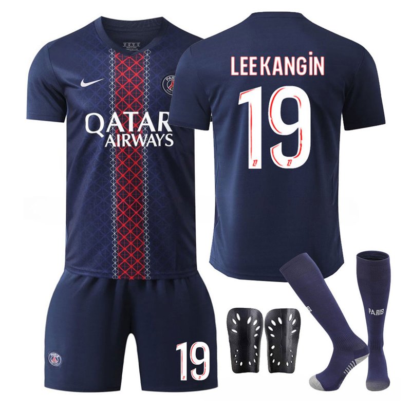 PSG Barn Hjemmesett 2025/26 - Inkluderer Trøye med Lee Kang-in 19