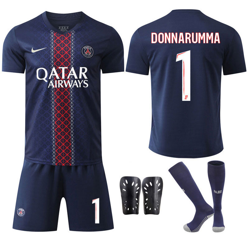 PSG Hjemmedrakt 2025/26 Herre Draktsett Med DONNARUMMA-navn og nummer