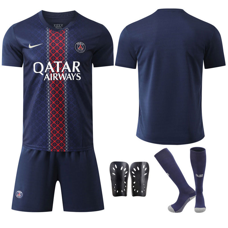 PSG Hjemmedrakt 2025/26 Herre Kortermet Sett med Trøye og Shorts