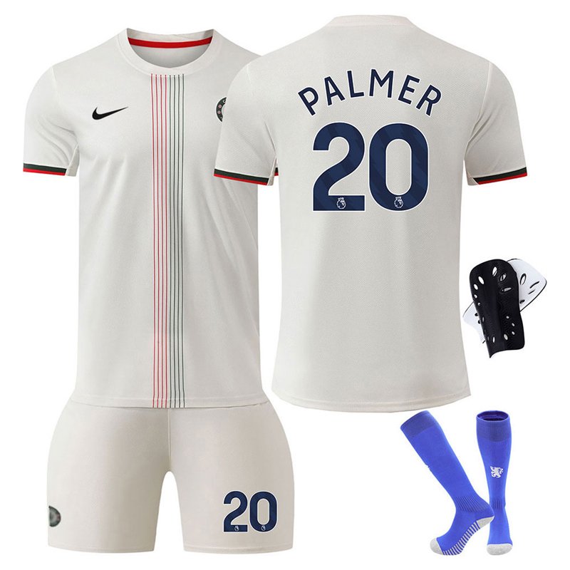 Palmer 20 Chelsea FC 2025/26 bortedrakt for barn - fotballtrøye og shorts
