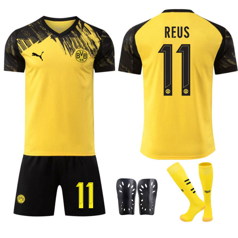 Reus 11 Borussia Dortmund Hjemmedrakt 2025/26 gul trøye + svart shorts
