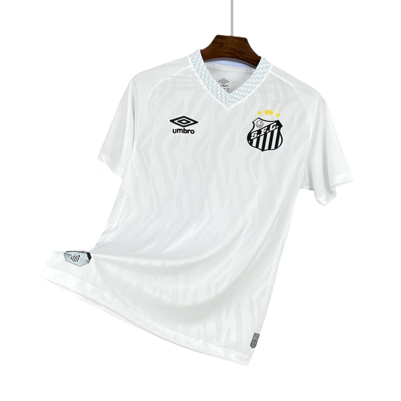 Santos FC Hjemmedrakt 2025/26 Hvit Kortermet