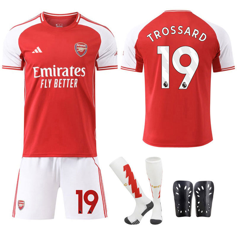 TROSSARD 19 Arsenal Hjemmedrakt 2025-26 Herre Kortermet + Korte bukser