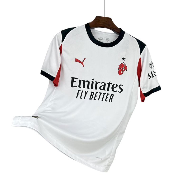 AC Milan Bortedrakt 2025/26 Fotballdrakter for Herrer