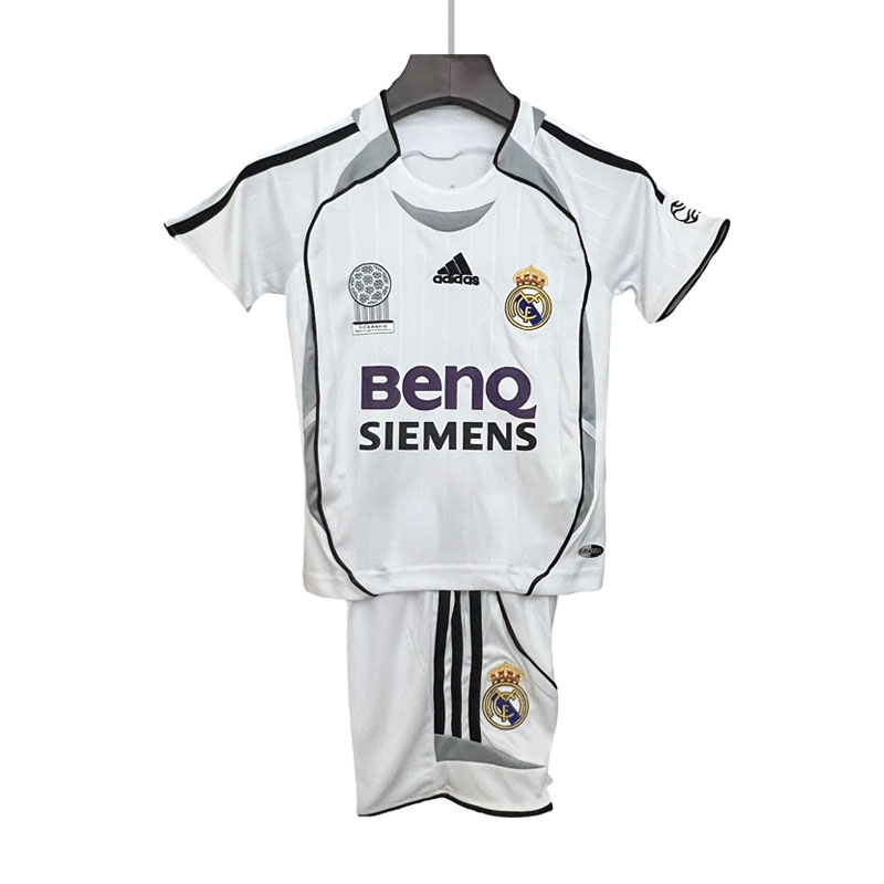 Barn Retrodrakt Real Madrid 2006/07 Hjemmedrakt