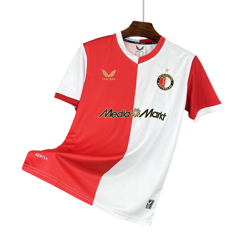 Billige Fotballdrakter Feyenoord Rotterdam Hjemmedrakt 2025/26