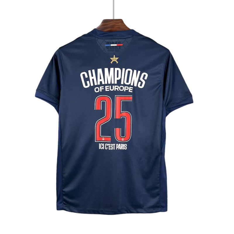 Champions League-vinnertrøye Paris Saint-Germain 2024/25 hjemmedrakt for menn