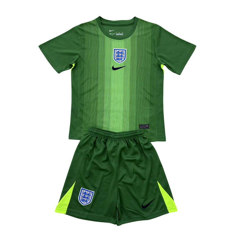 England grønn keeperdrakt 2025/26 fotballdrakt for barn og voksne