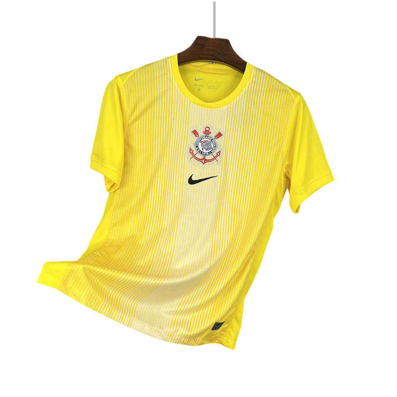 Gul keeperdrakt Corinthians 2025/26 fotballdrakt for menn
