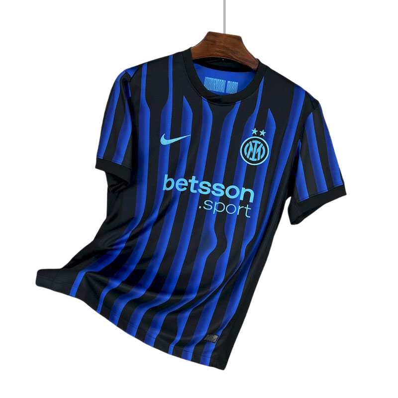 Inter Milan fotballtrøye 2025/26 - ny hjemmedrakt med klassiske striper