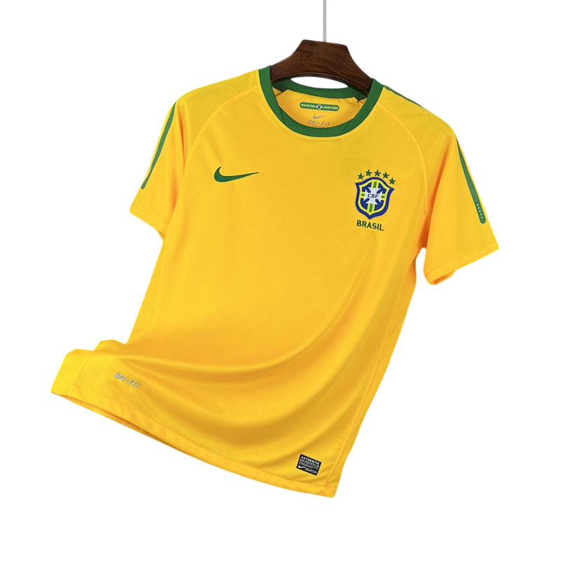 Retro Brasil hjemmetrøye 2010 for menn