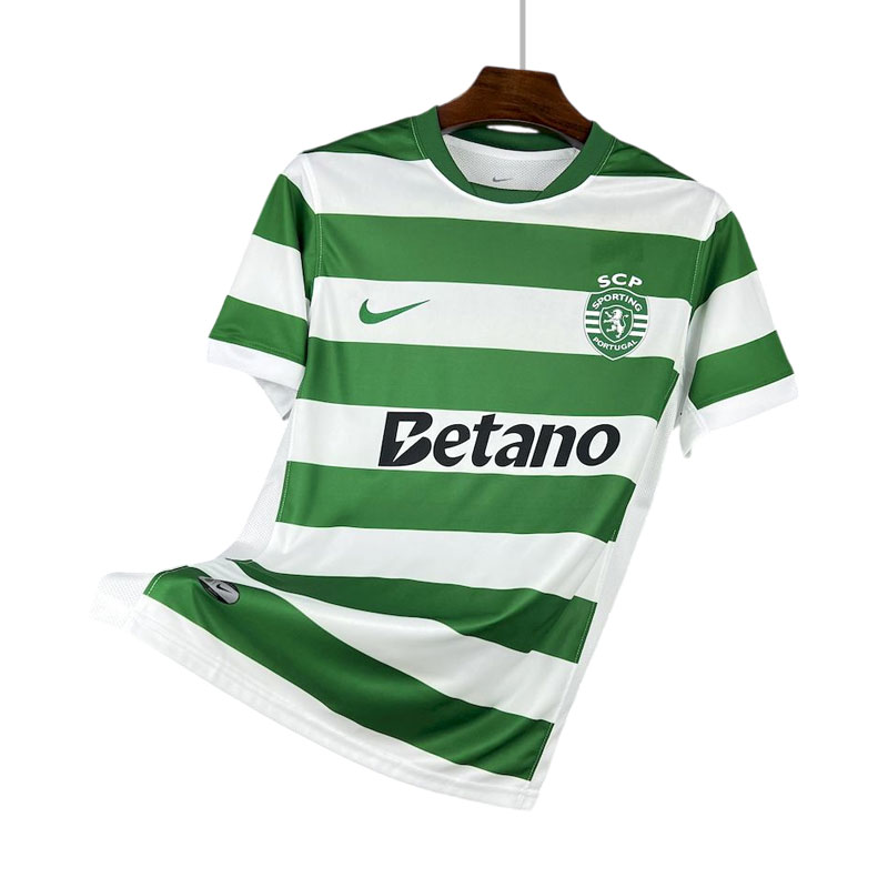 Sporting CP Lisbon Hjemmetrøye Kort erm 2025-26 herre drakt