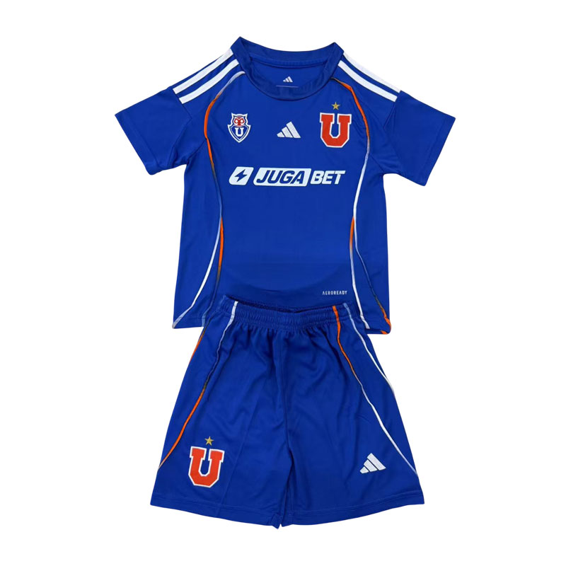 Universidad de Chile hjemmedrakt 2025/26 Blå fotballdrakt for barn og voksne