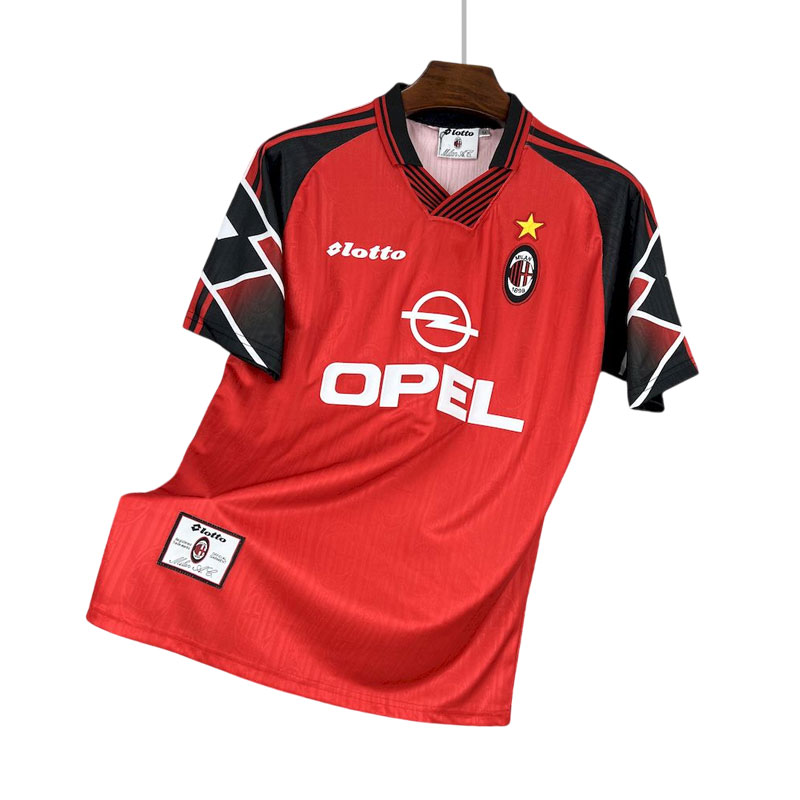 AC Milan 97/98 retro fotballdrakt - Copa Centenário spesialutgave for menn