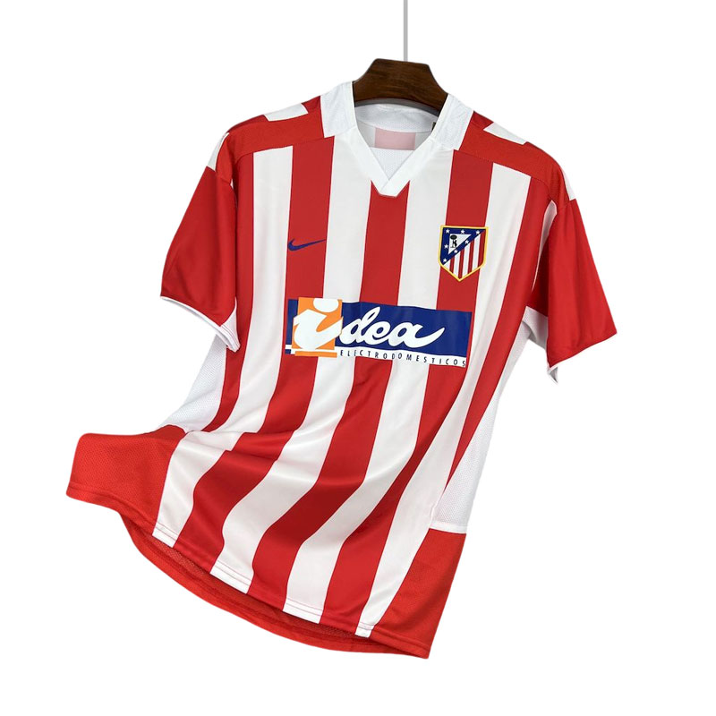 Atlético Madrid 2002/03 retro drakt - klassisk hjemmetrøye for menn