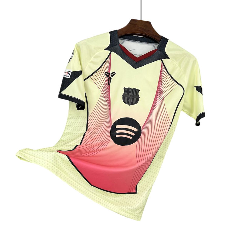 Barcelona 2025/26 spesialdrakt gul rosa