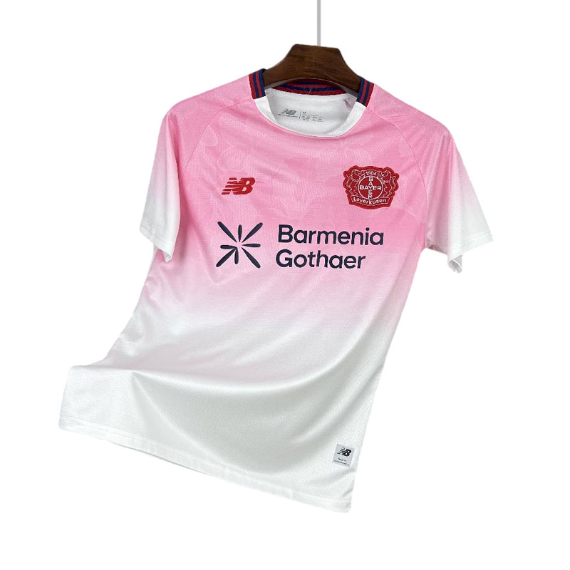 Bayer 04 Leverkusen Bortedrakt 2025/26 herre fotballdrakt med kort erm