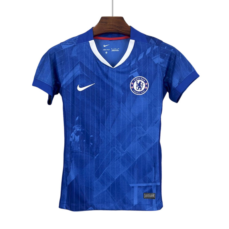 Blå Chelsea hjemmedrakt 2025/26 for kvinner