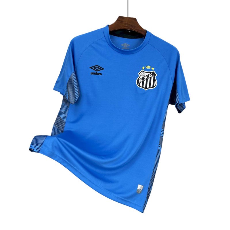 Fotballdrakt herre Santos FC 2025/26 blå keeperdrakt