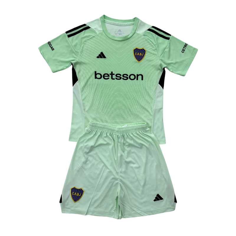 Grønn keeperdrakt Boca Juniors 2025/26 - voksen og barnestørrelser