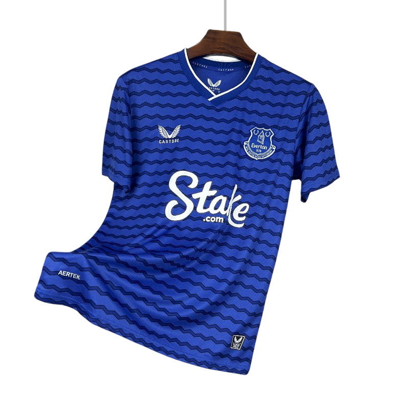 Herre fotballdrakt Everton FC hjemmedrakt 2025/26