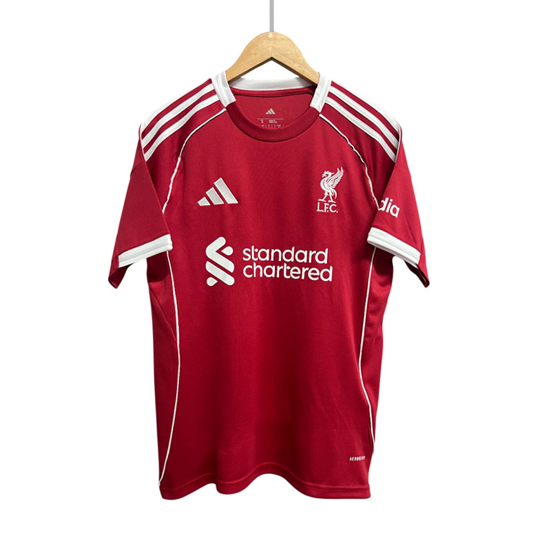 Liverpool 2025-26 hjemmedrakt herre - rød fotballdrakt