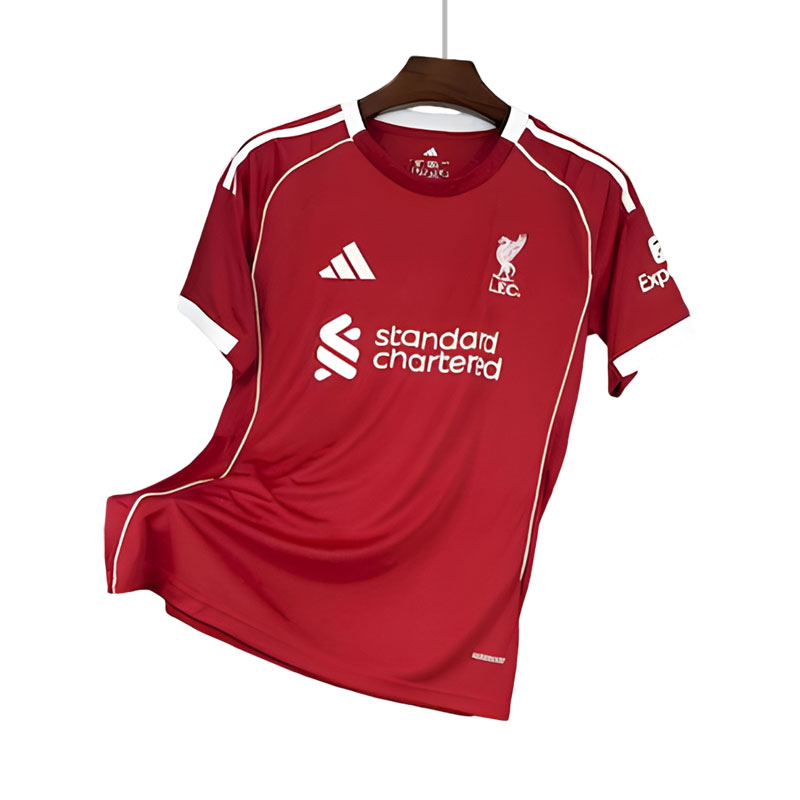 Liverpool hjemmedrakt 2025/26 rød trøye for herre