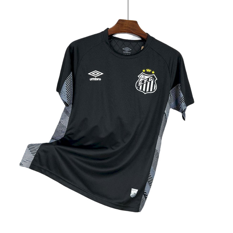 Santos FC keeperdrakt 2025/26 svart fotballdrakt for menn