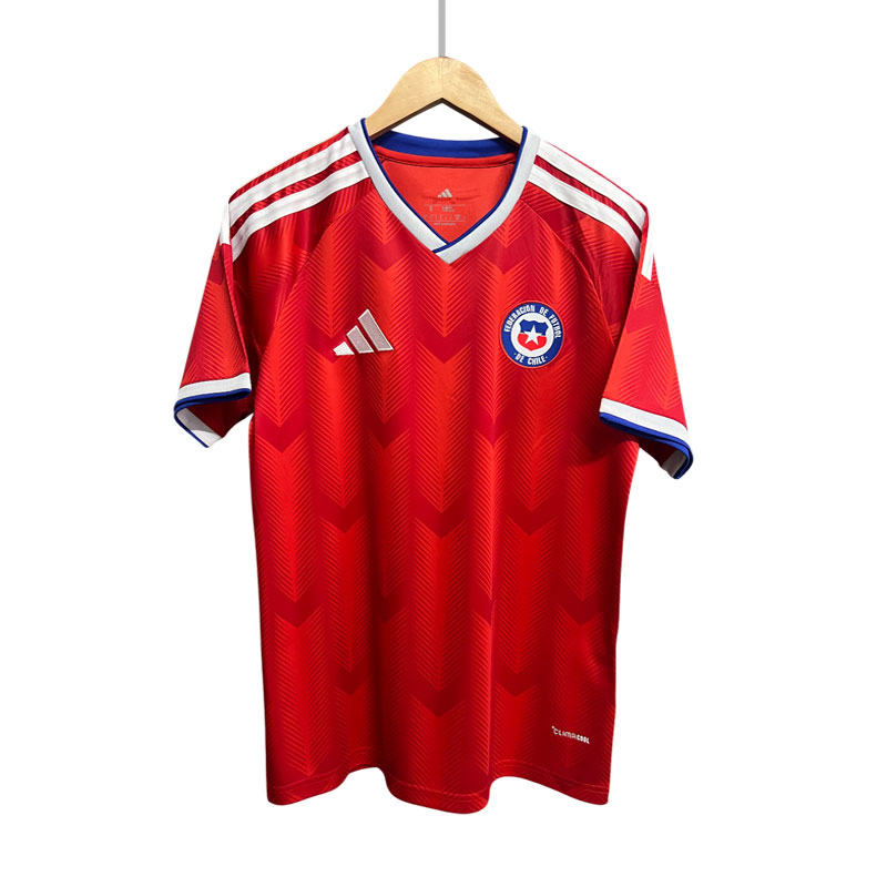 Chile hjemmedrakt 2026 rød fotballdrakt for menn